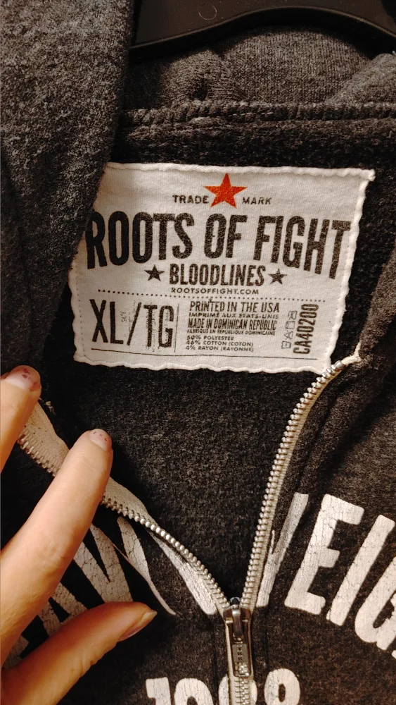 Roots of Fight Iron Mike Tyson Hoodie - XL image indicator(2)