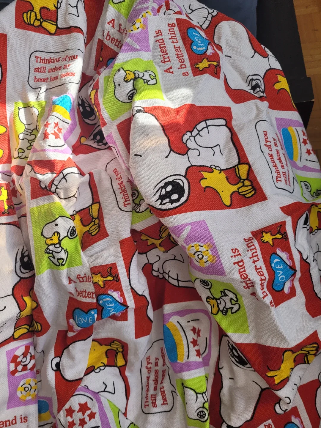 Snoopy stuffed aniaml storrage bag/ chair image indicator(5)