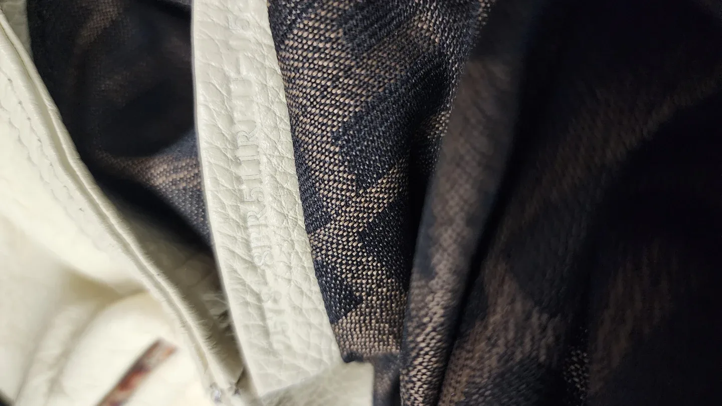 Fendi Cream Leather Handbag image indicator(5)