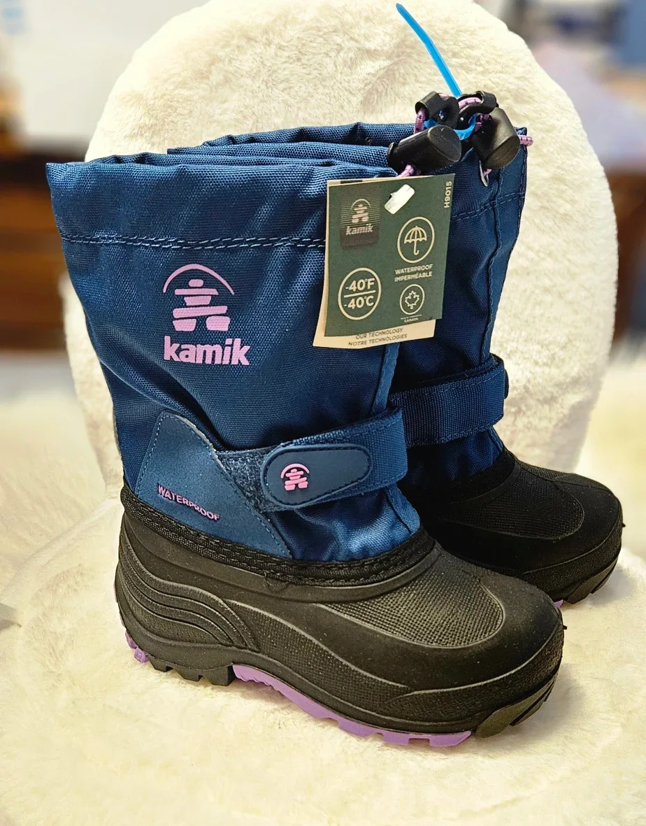 Kamik girls Waterbug5 Snow Boot Size 10 Toddler