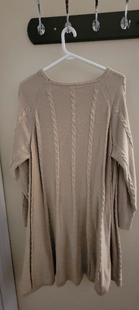 [SHEIN] Tan Cable Knit Sweater - Size 0XL - photo 2