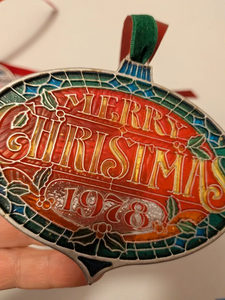 Vintage 1978 Christmas Collectible Ornaments - Set of 2 image indicator(4)