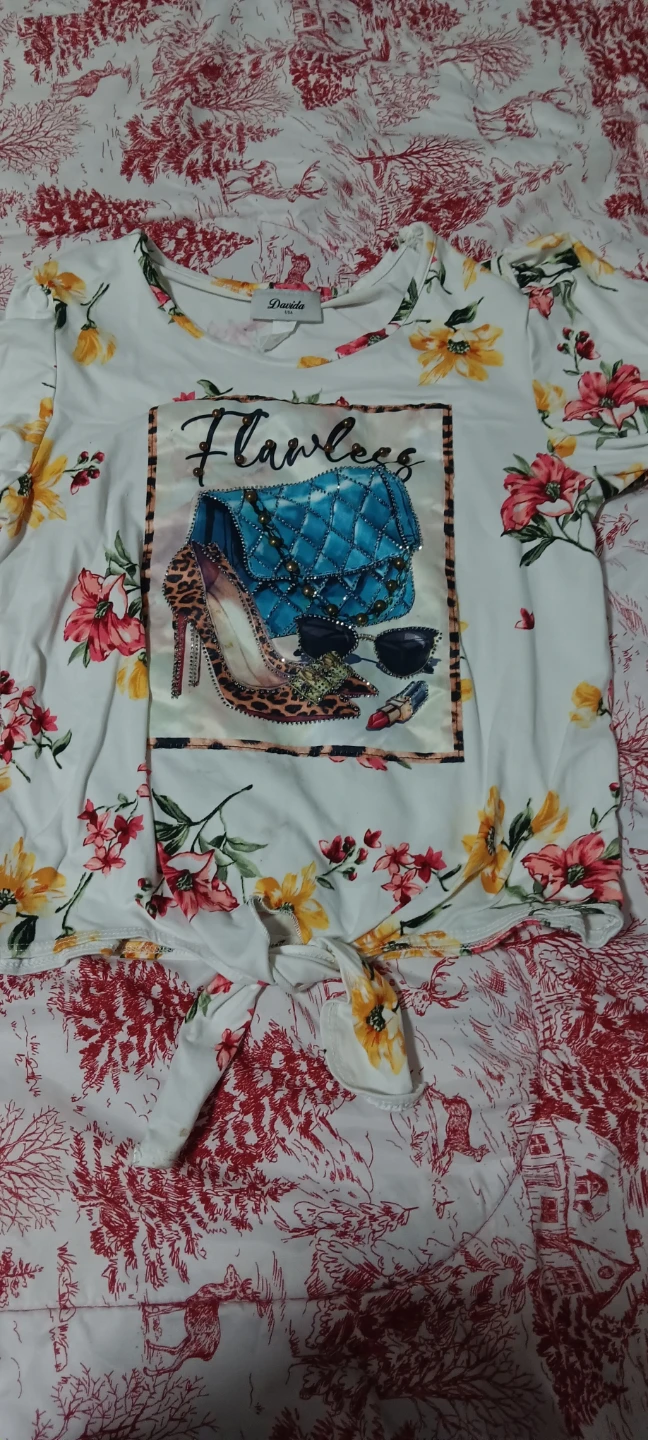 Davida USA Floral Print Top - photo 2