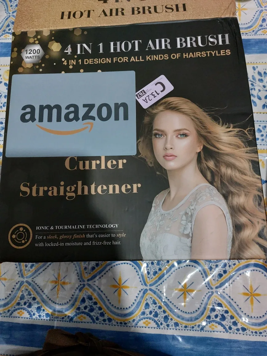 4 in 1 Hot Air Brush - Curler & Straightener image indicator(2)