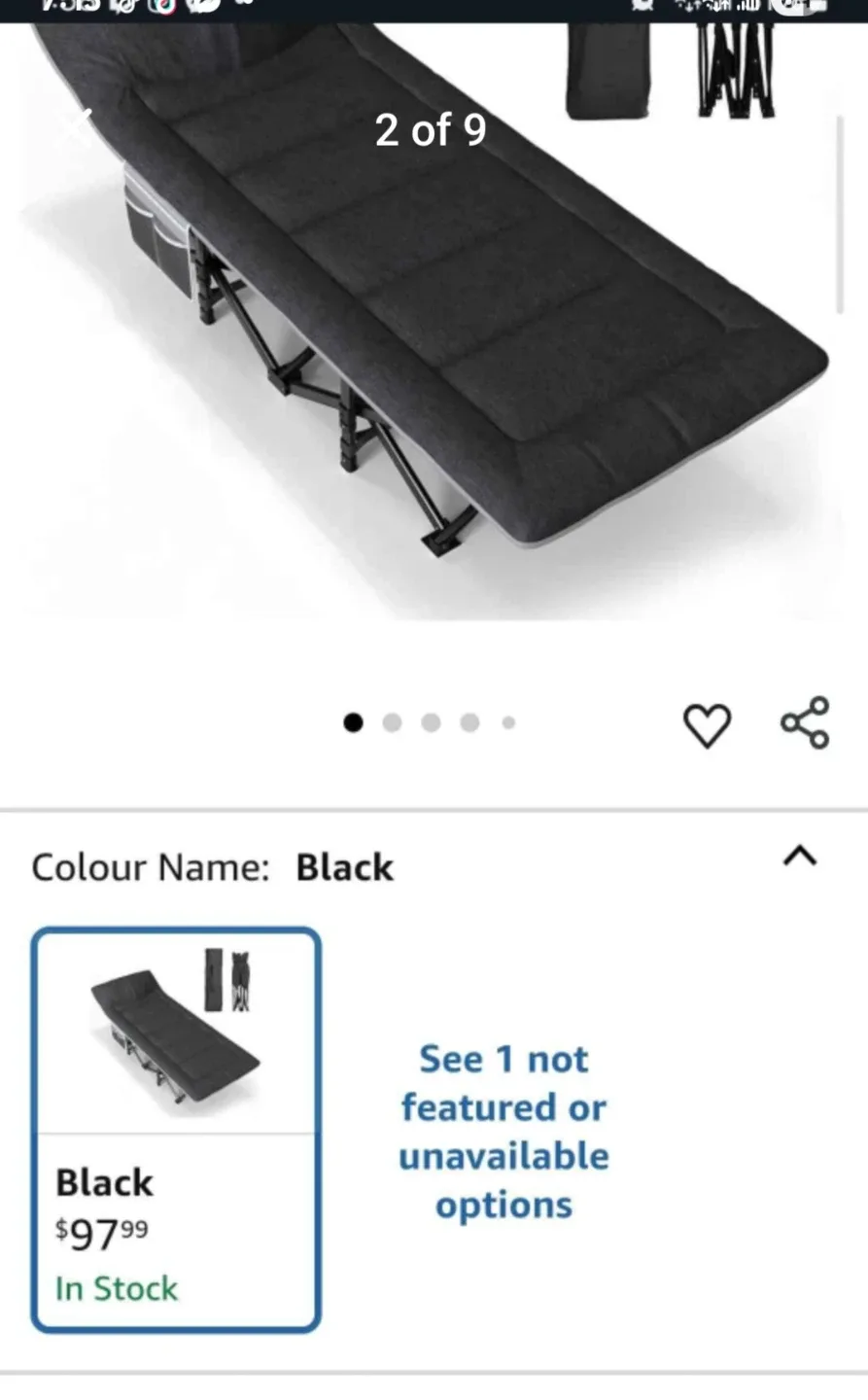 Camping Cot for Adults Most Comfortable image indicator(2)