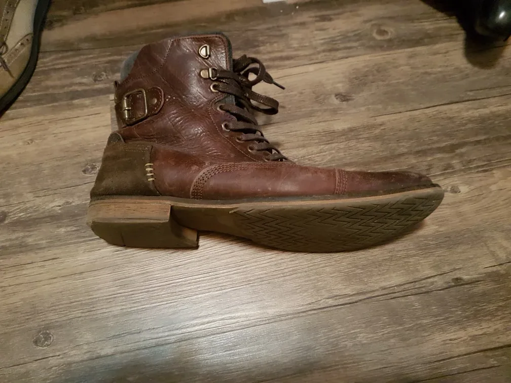 Art Naffe Osborne Brown Leather Boots - Size 12 image indicator(2)