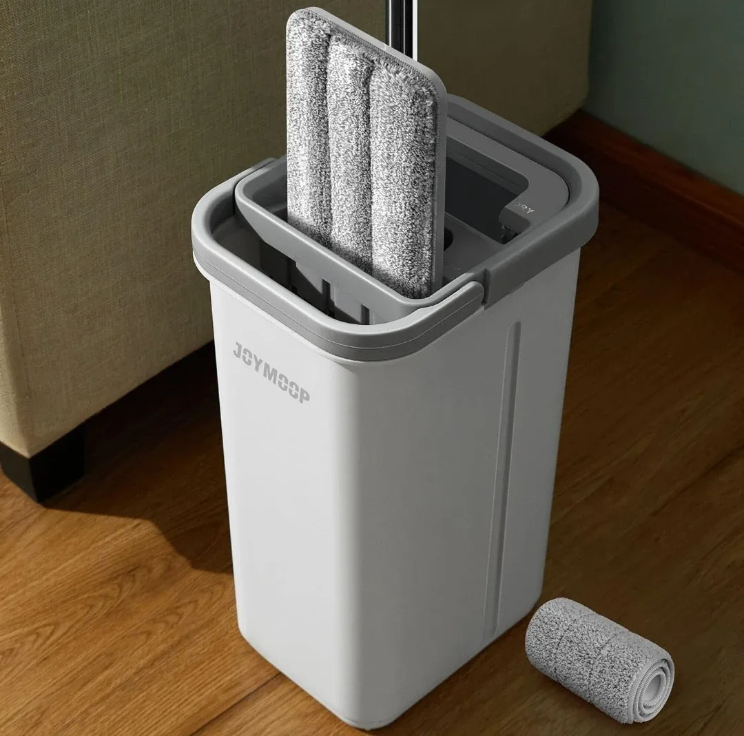 JOYMOOP Grey Mop Pad - Super Absorbent image indicator(8)