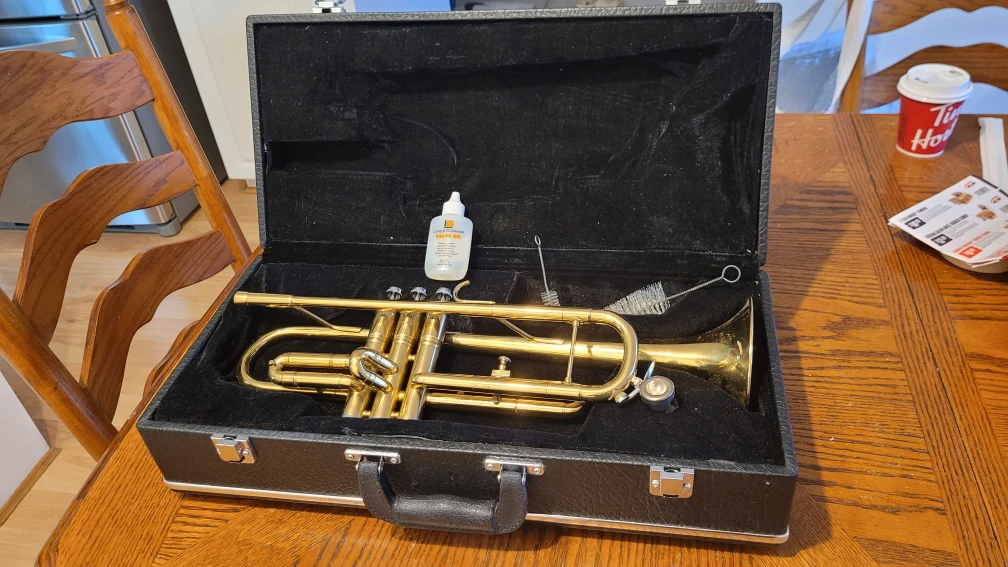 Ritmüller Student Trumpet + Case – Great Condition