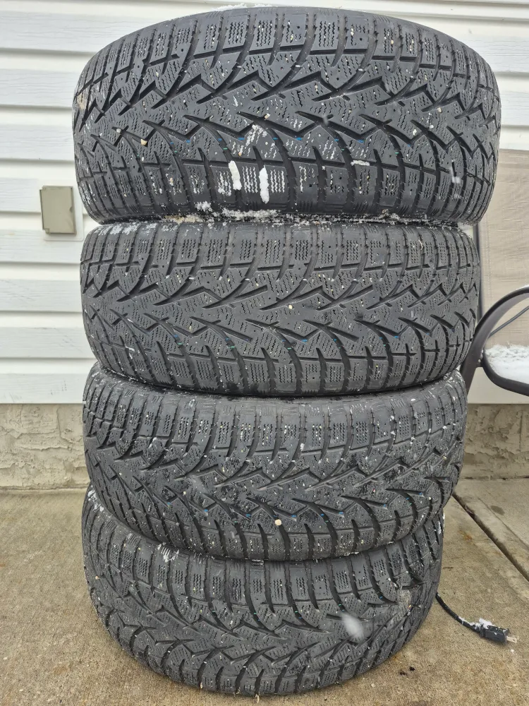 235/55r19 Set of 4 Winter Tires for sale image indicator(5)