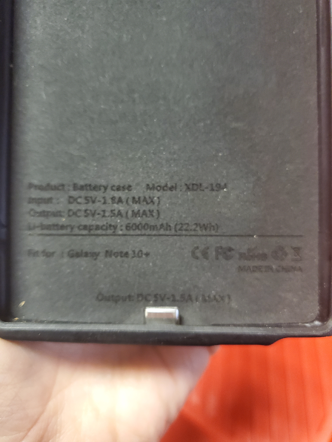 Punkcase Galaxy Note 10+ Battery Case - photo 2