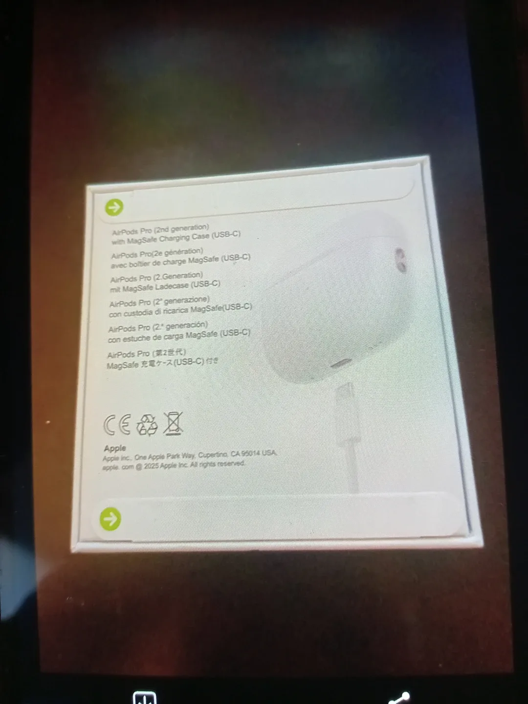 New Apple AirPods Pro 2nd Gen (USB-C)