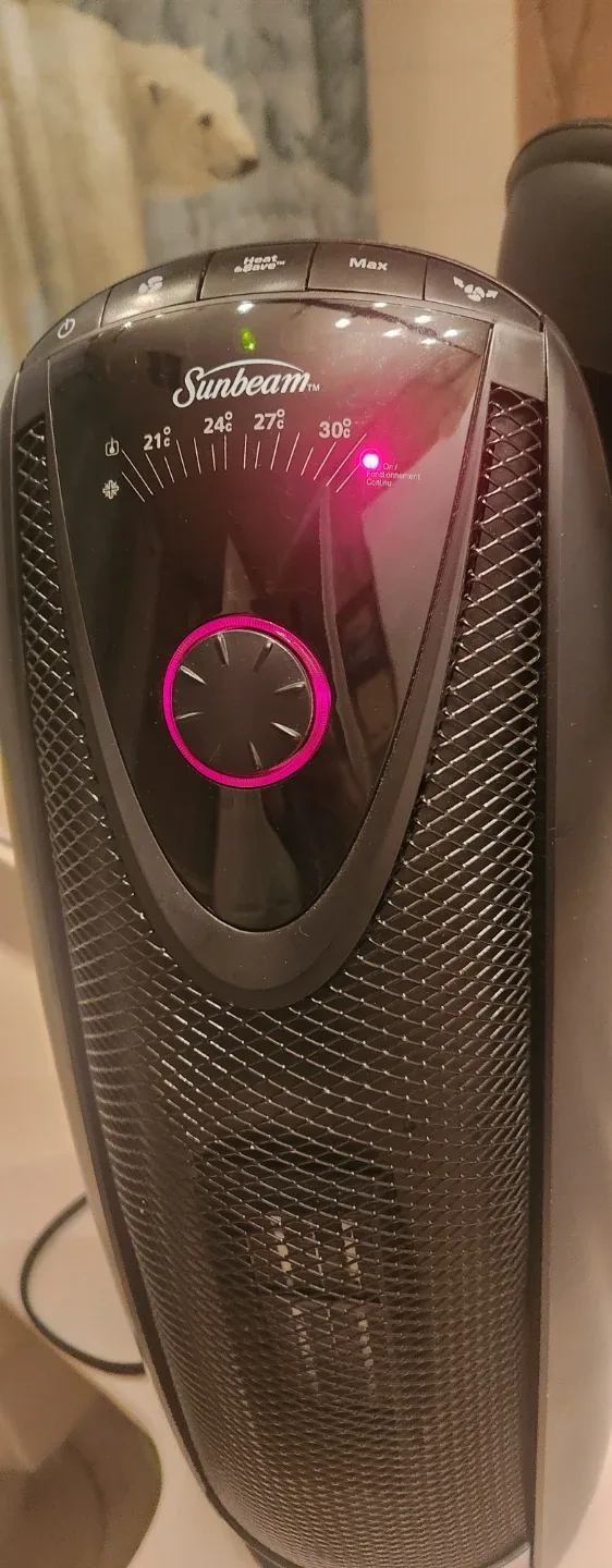 Sunbeam Oscillating Tower Heater image indicator(2)