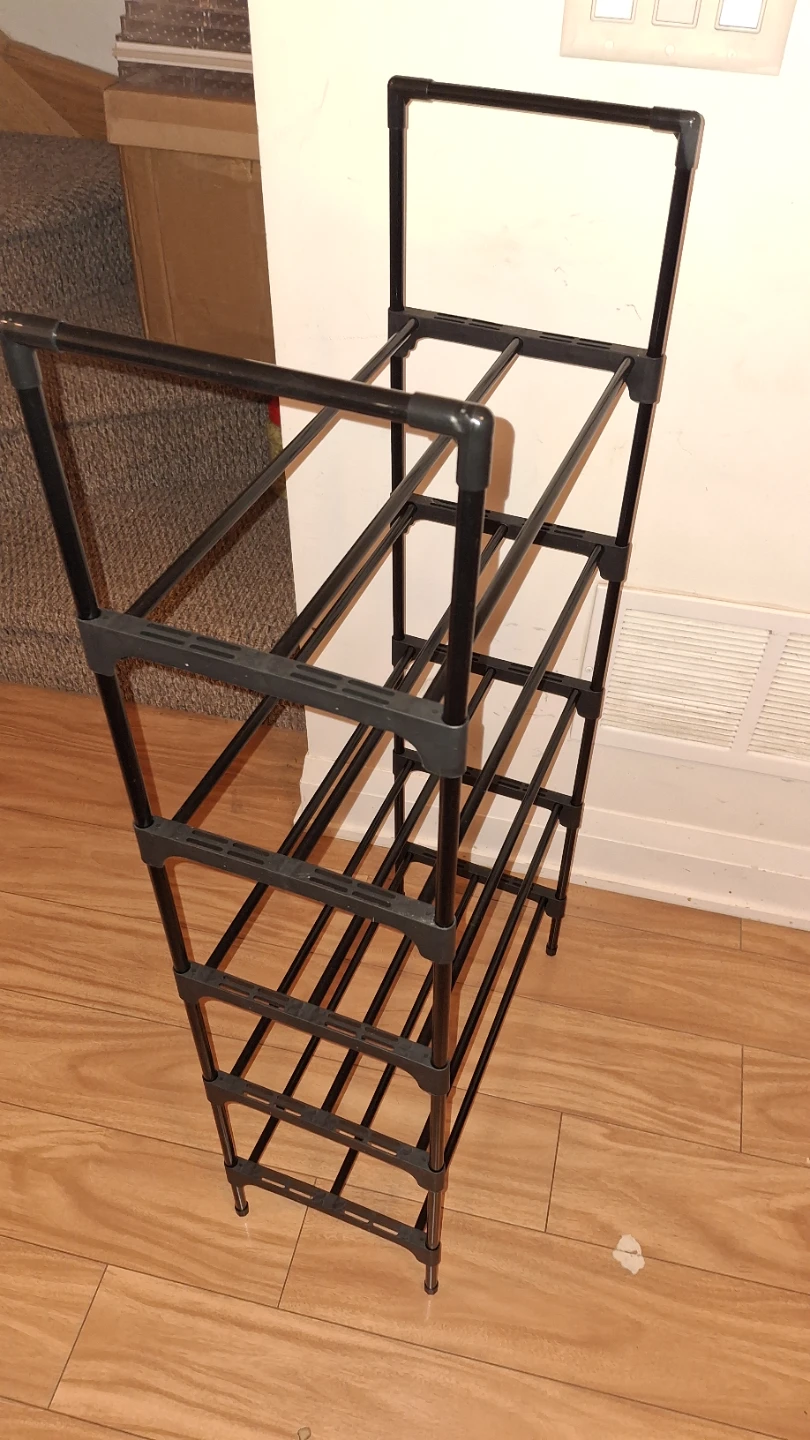 Black Shoe Rack