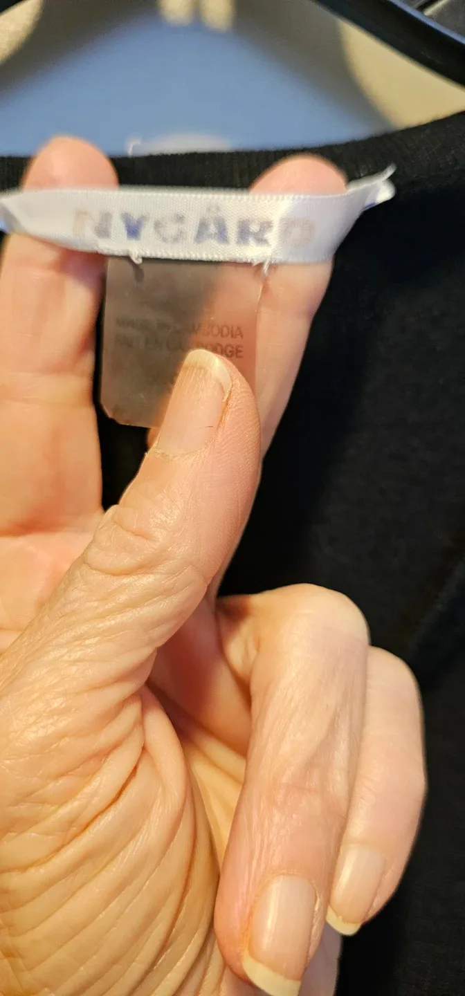 NY Collection Black Sweater Medium image indicator(3)