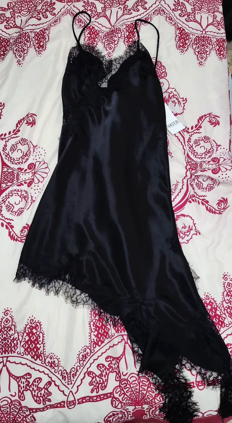 Fortnight Black Lace Cami - Size Small thumbnail