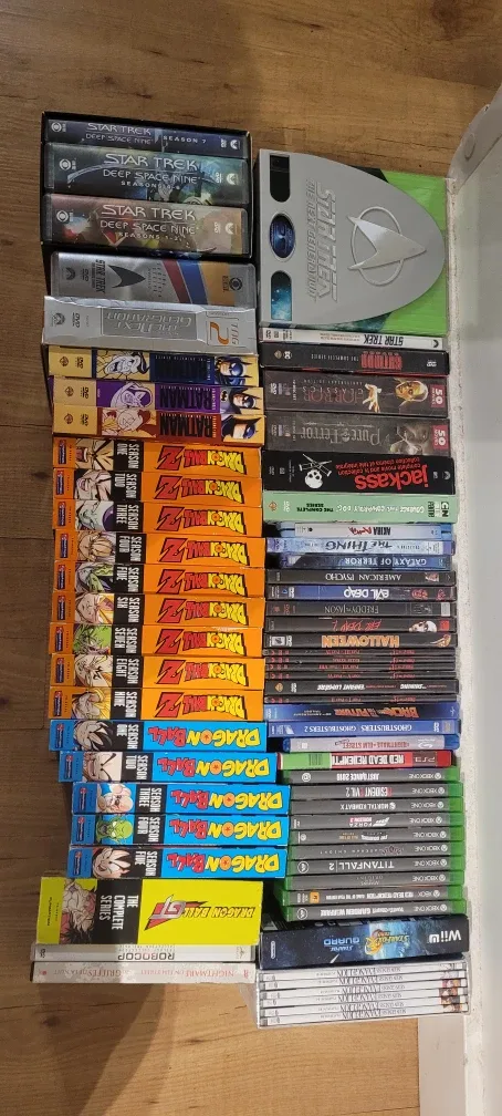 Mixed DVD & Game: Star Trek, Dragon Ball, More!