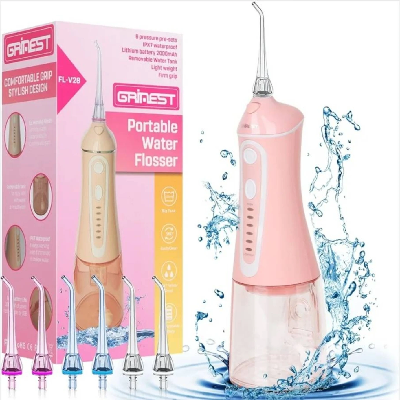 Water Dental Flosser Pick