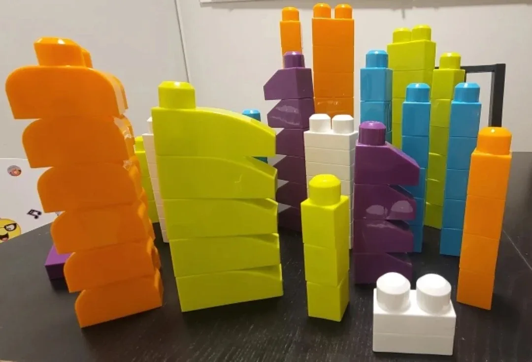 2 sets Mega Bloks Big Building Blocks - 120 Pcs image indicator(8)