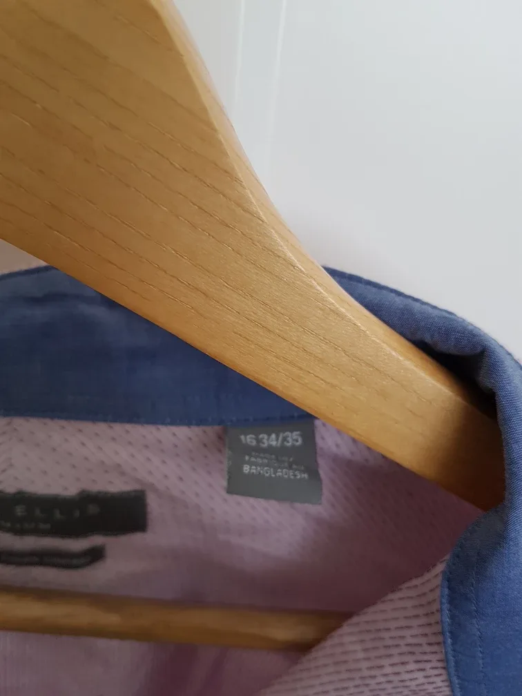 Perry Ellis Premium Slim Fit Dress Shirt - 16 34/35 image indicator(3)