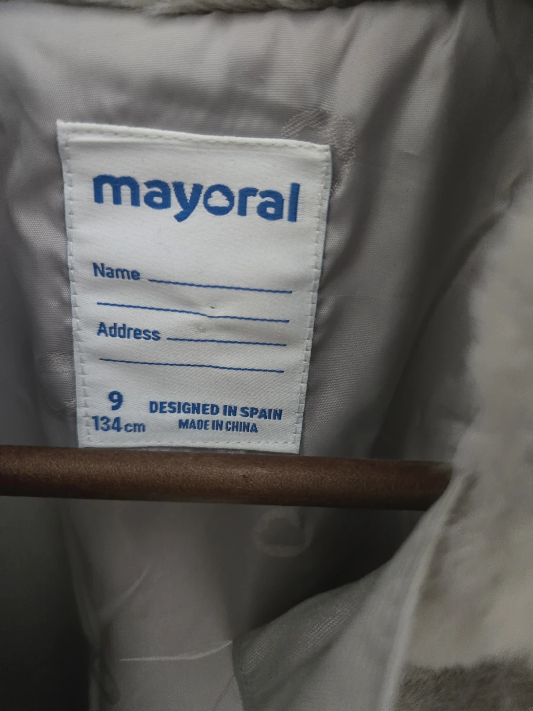 Mayoral Girls' Faux Fur Jacket - Size 9 - photo 3