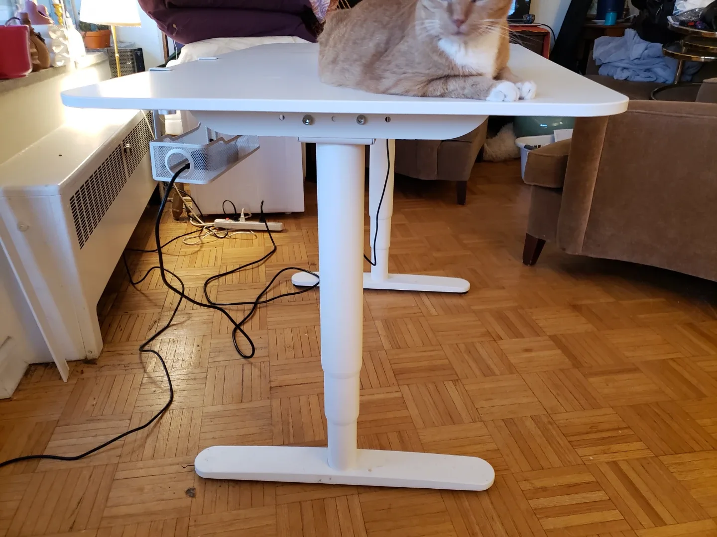 White Standing Desk image indicator(5)