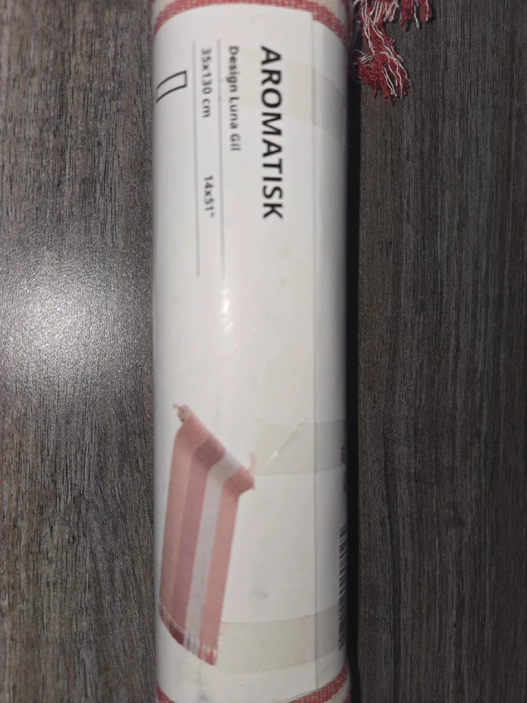 BN IKEA Aromatisk Red/White Rug, 35x130 cm (14x51") image indicator(2)