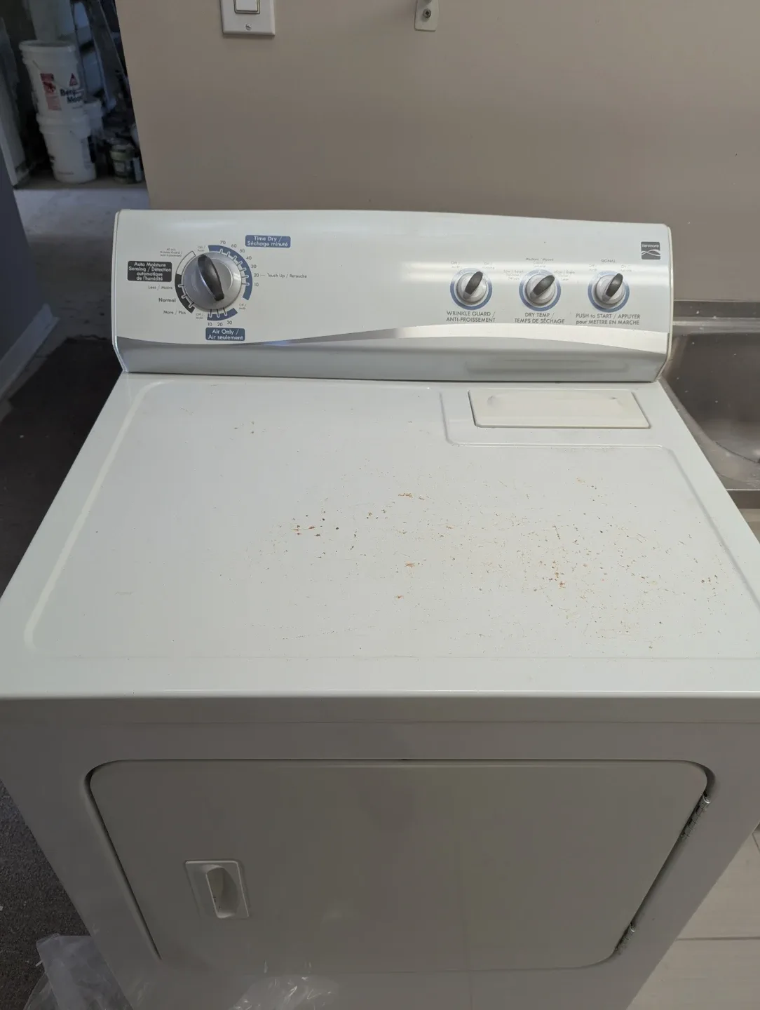 Kenmore Dryer and Whirlpool Washer