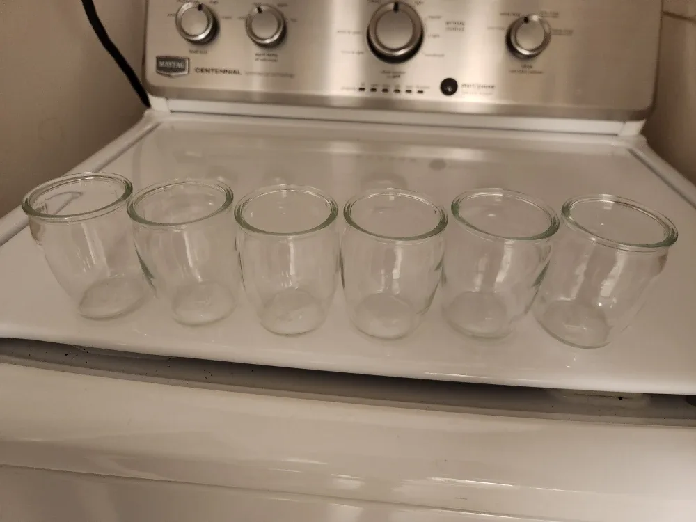 Set of 6 Glass Dessert Cups image indicator(2)
