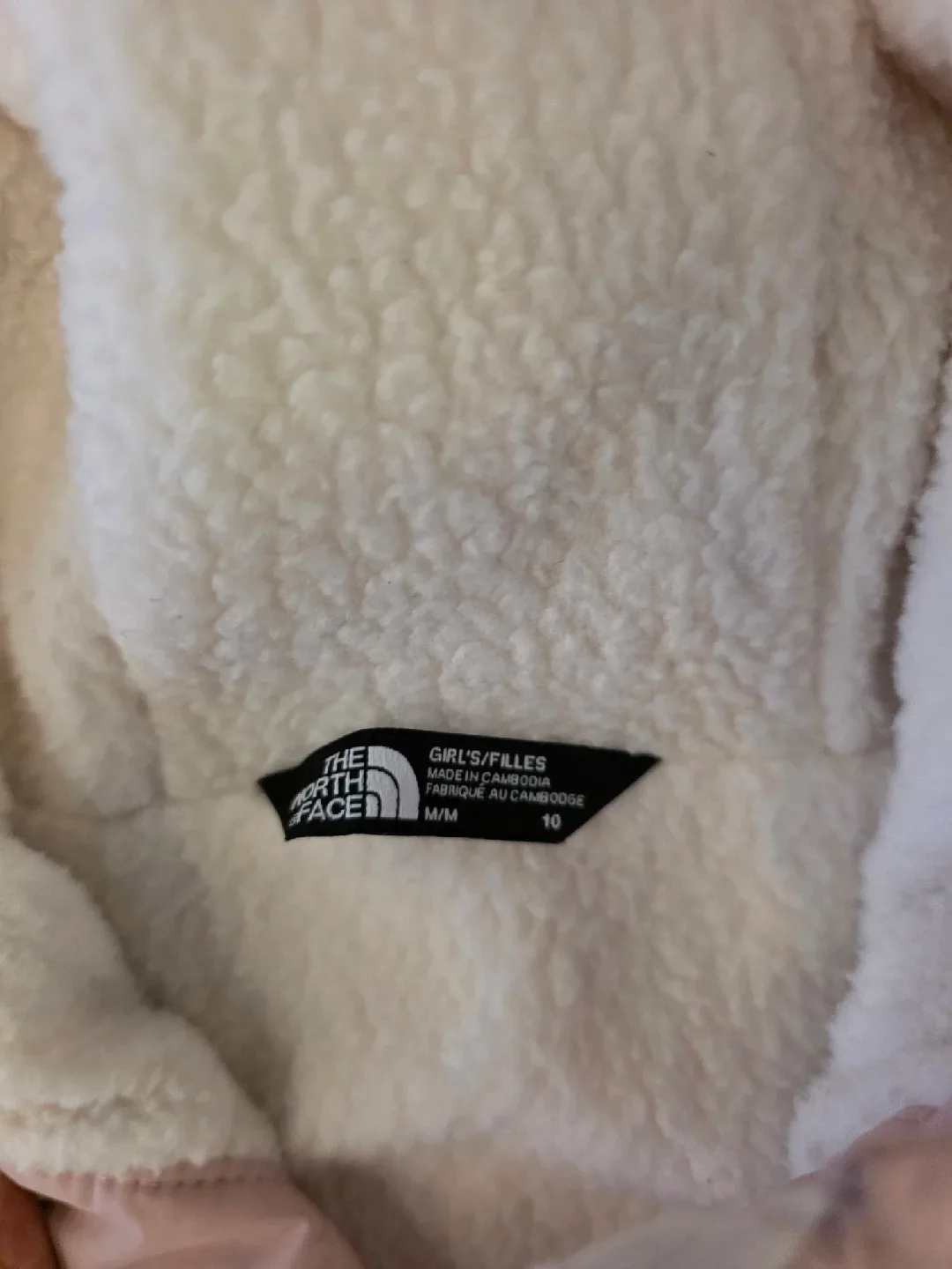 The North Face Girl's Pink Jacket, Size M image indicator(2)