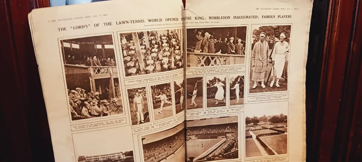 Antique 1922. The Illustrated London News Newspaper image indicator(3)