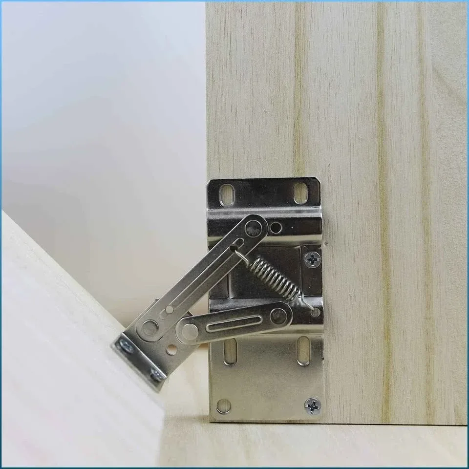 Tip-out tilting hinges