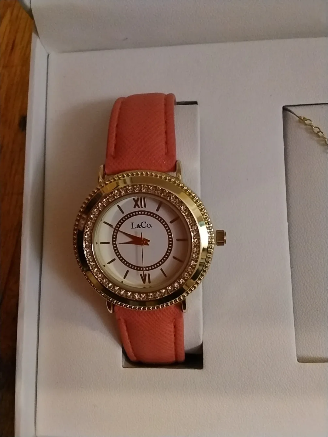 L&Co. Timepieces Watch, Necklace & Earring Set image indicator(3)