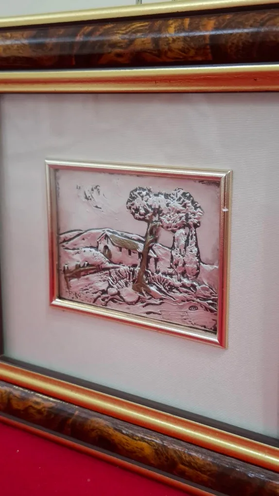 Framed artwork in 925 silver image indicator(2)