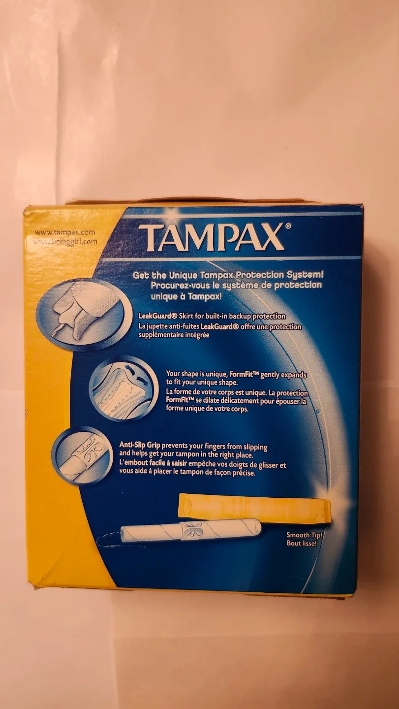 Brand New Tampax Regular Tampons - 20 Count image indicator(2)