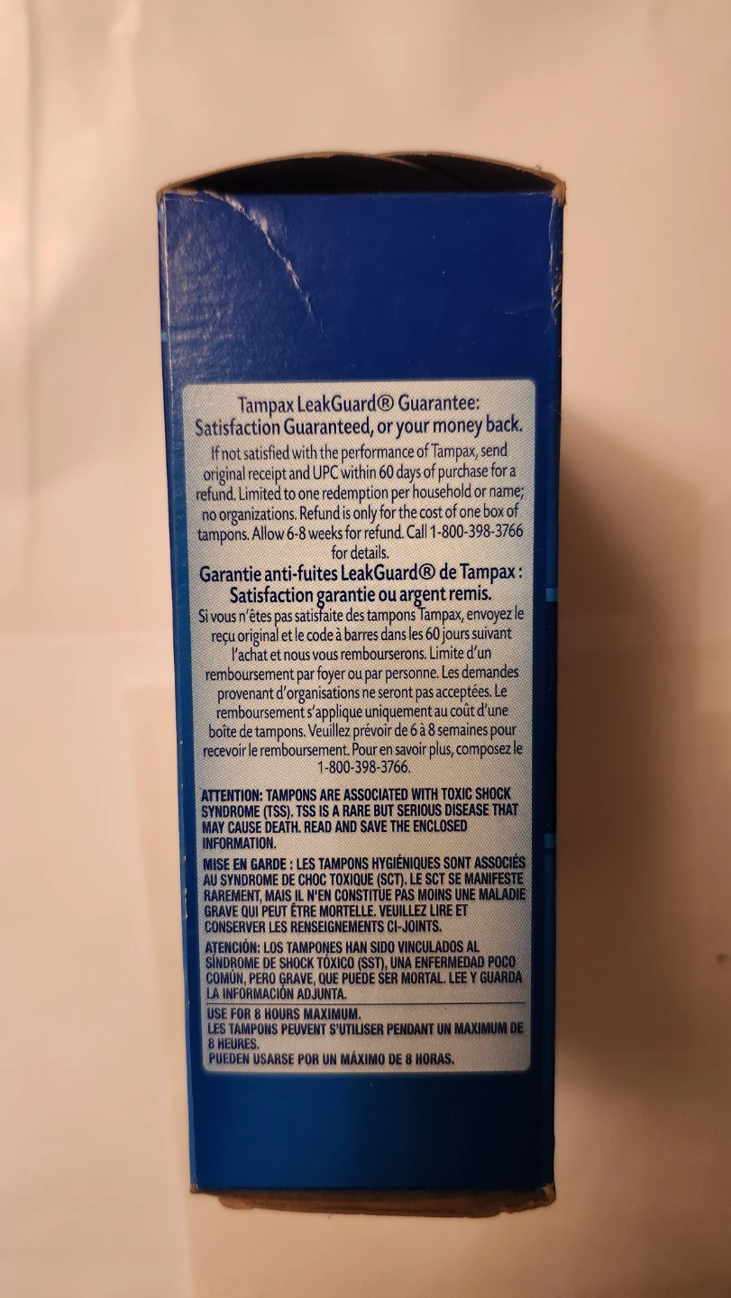 Brand New Tampax Regular Tampons - 20 Count - photo 3