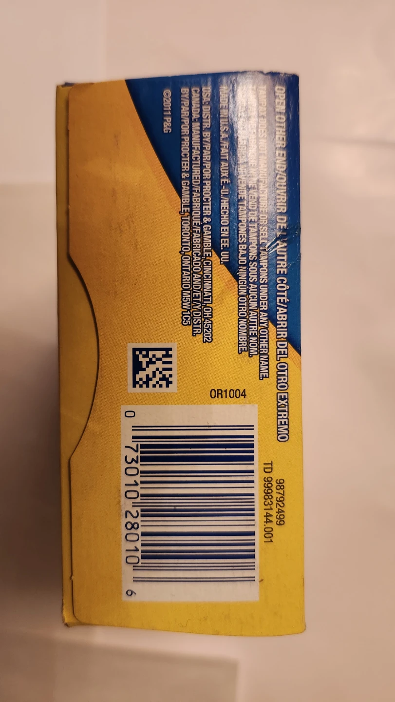 Brand New Tampax Regular Tampons - 20 Count - photo 5