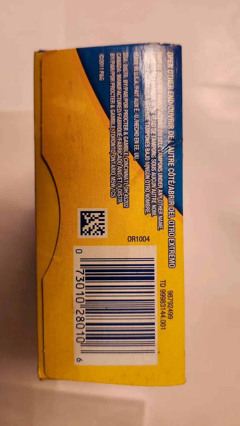 Brand New Tampax Regular Tampons - 20 Count image indicator(5)