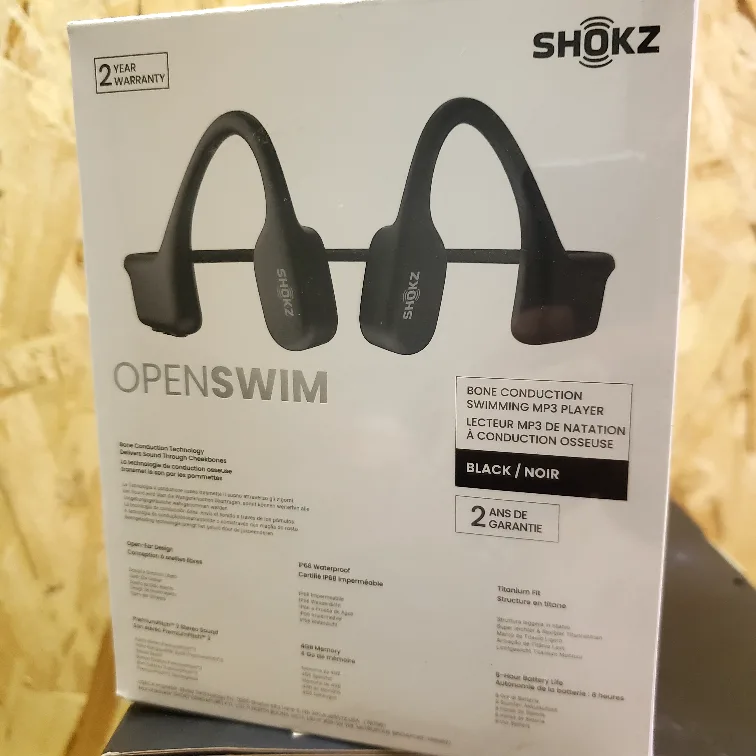 New Shokz OpenSwim Bone Conduction MP3 Headphones image indicator(3)