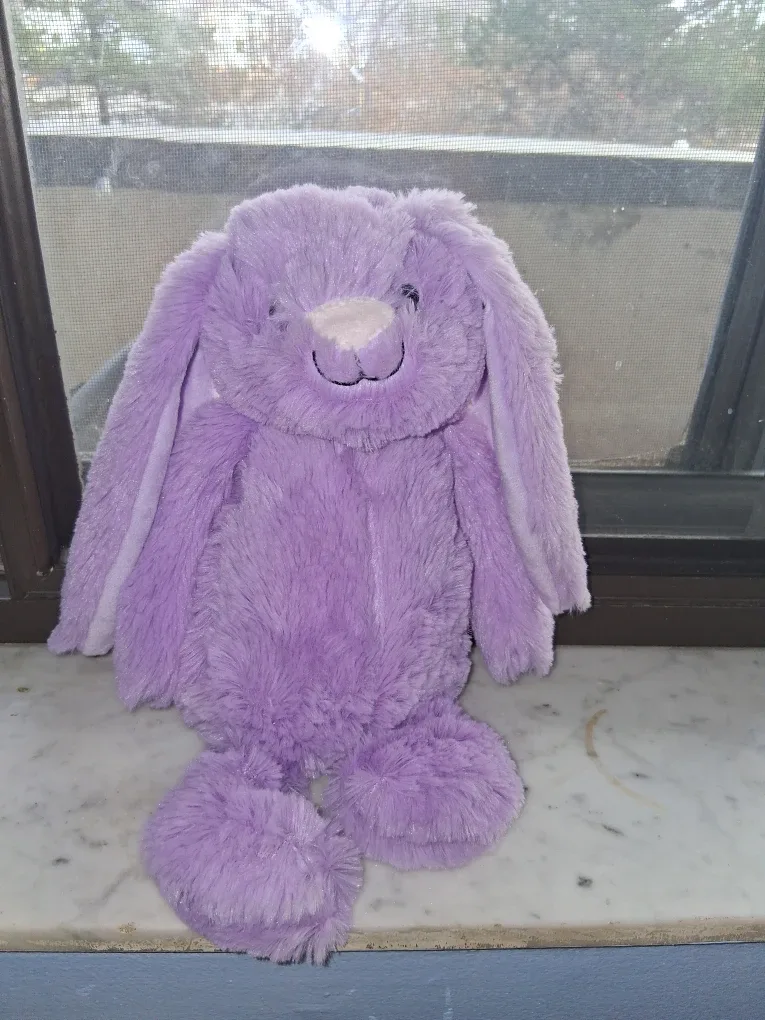Lavender Bunny Plush