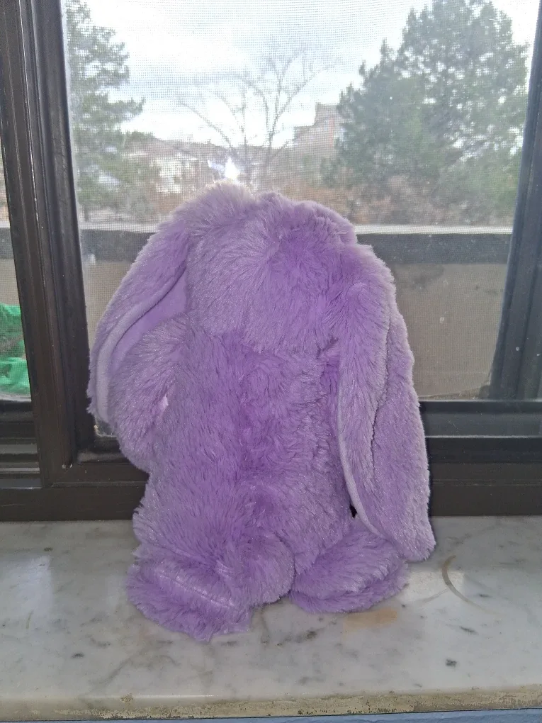 Lavender Bunny Plush image indicator(2)