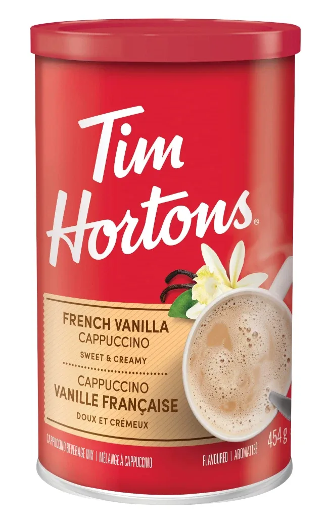 (NEW) Tim Hortons French Vanilla Cappuccino 454g