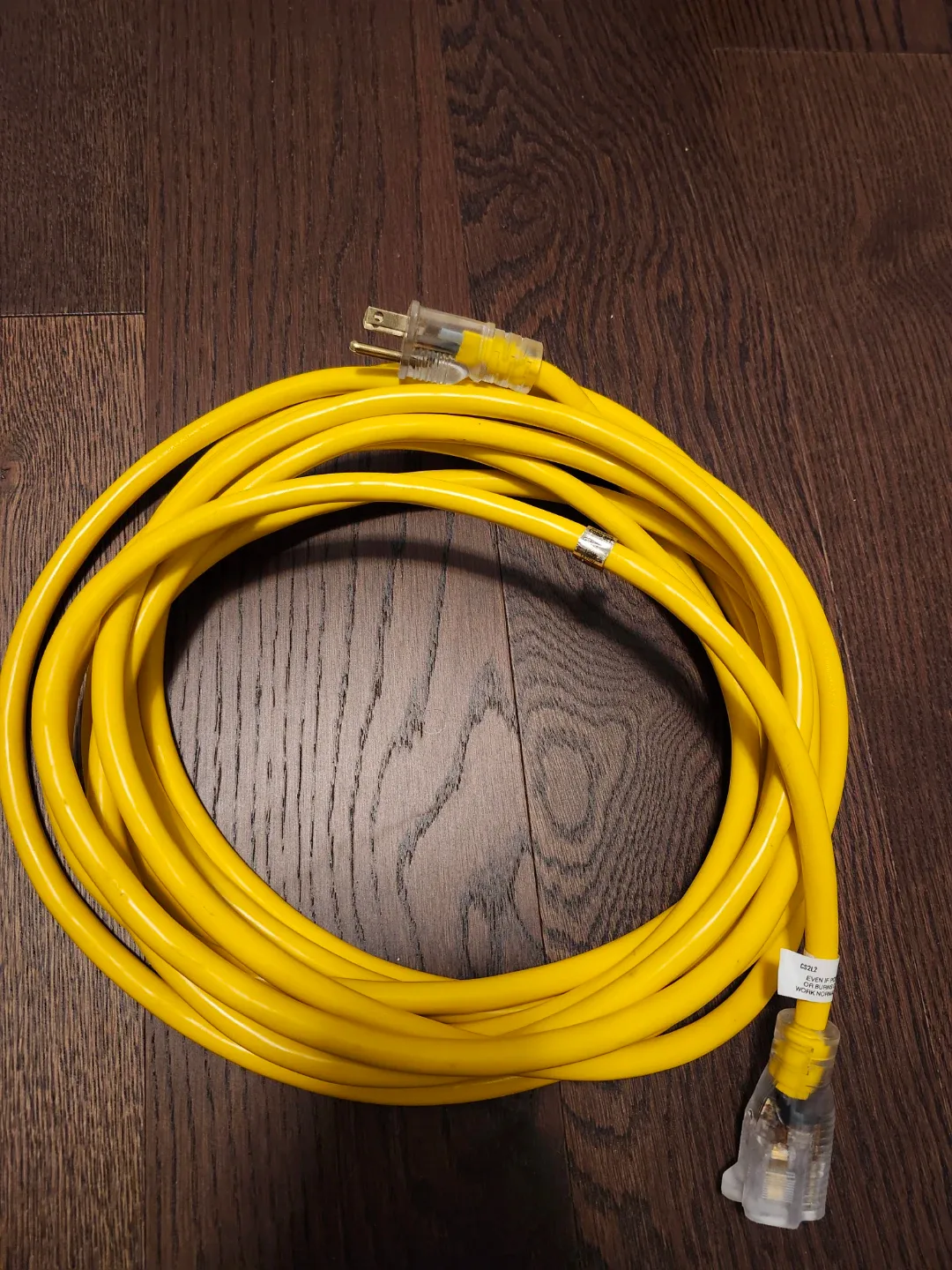 Southward 02587 12/3 Vinyl Outdoor Extension Cord 25ft