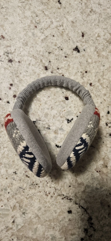 Montbell Earmuffs - Grey, warm, for men and women
