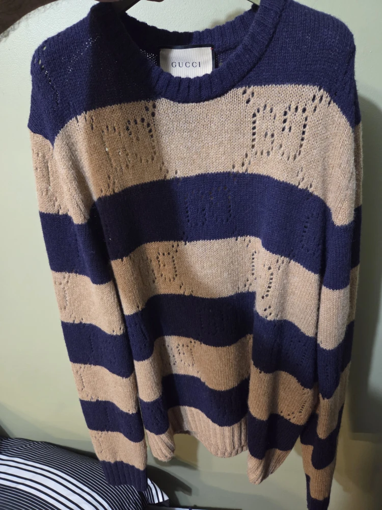 Gucci Striped Knit Sweater