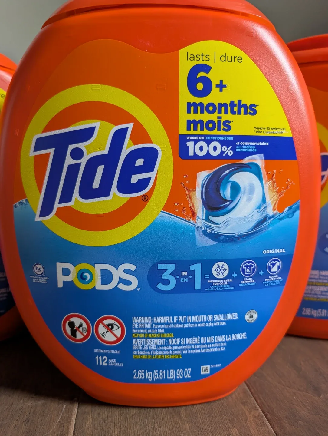 Brand New Tide Pods 112 Pack For Sale 🥕 image indicator(3)