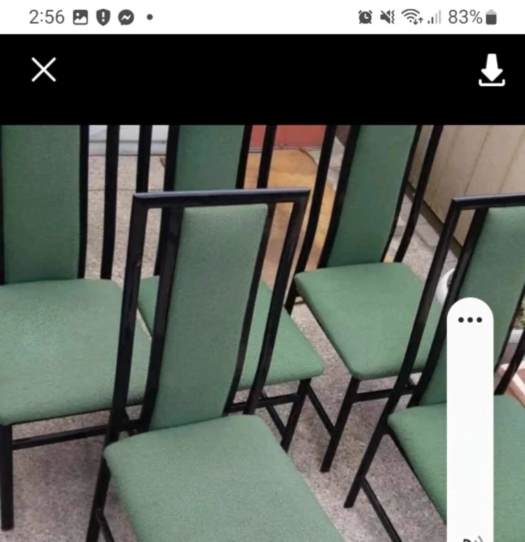 Green Dining Chairs - Set of 6 - photo 3