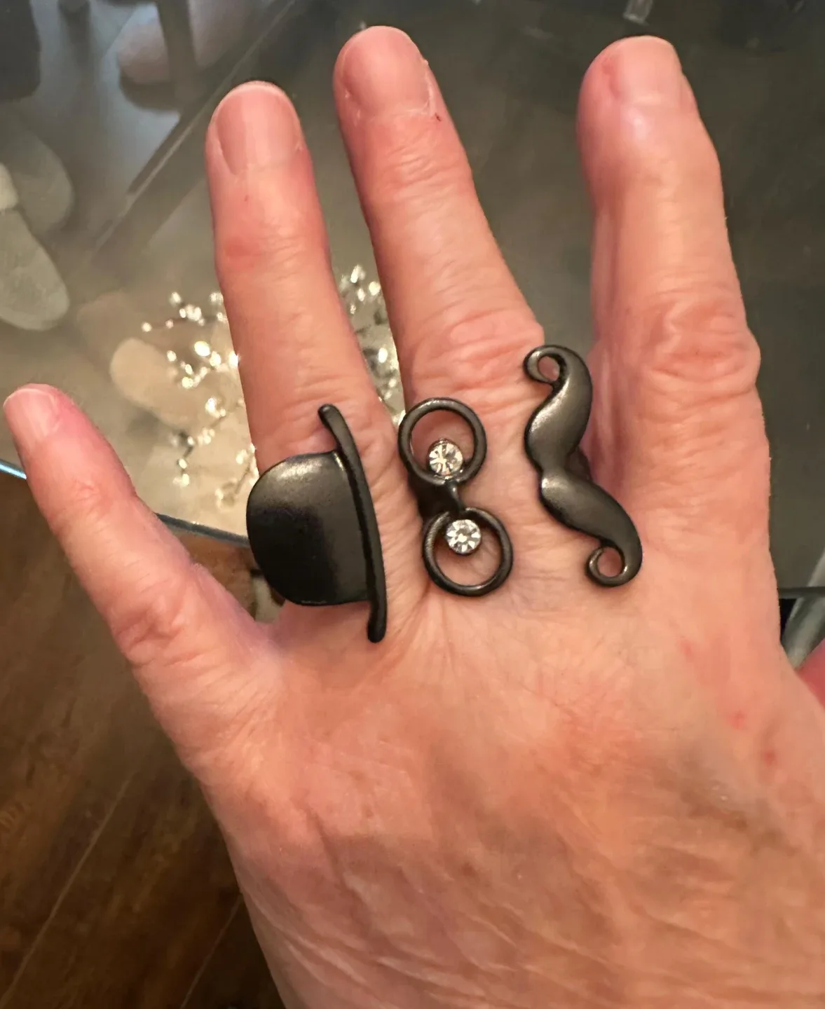 Double Finger Ring, vintage