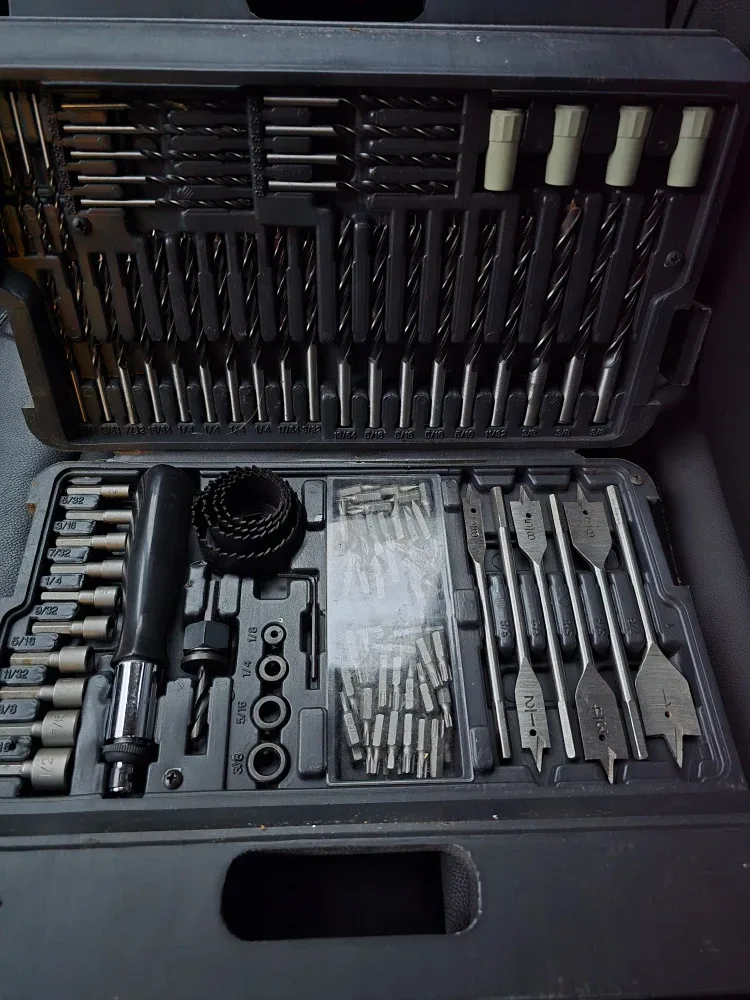 Drill Bit Set in Case
