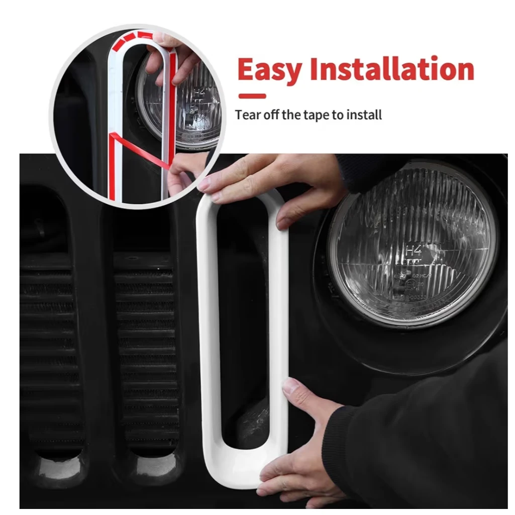 Jeep Wrangler Grill Cover Trim - photo 4