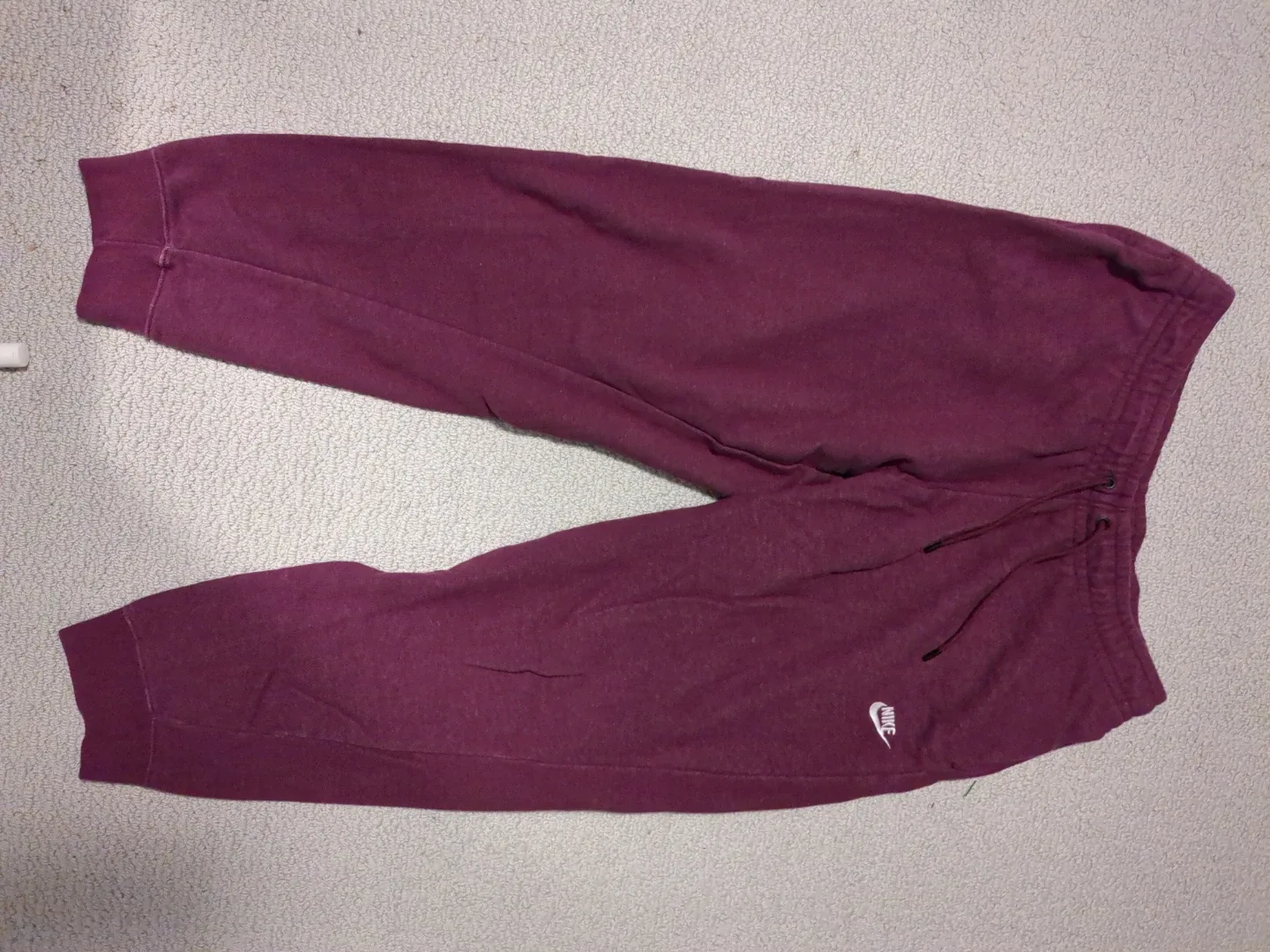 Nike Burgundy Sweatpants